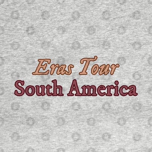 Eras Tour South America by Likeable Design